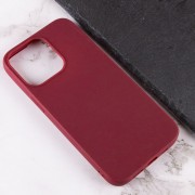 Силіконовий чохол Candy для Apple iPhone 12 Pro Max (6.7"") (бордовий)