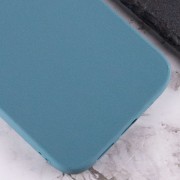 Силіконовий чохол Candy для Apple iPhone 12 Pro / 12 (6.1"") (Синій / Powder Blue)