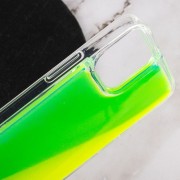 Неоновый чехол Neon Sand glow in the dark для Apple iPhone 12 Pro / 12 (6.1"") (Зеленый)
