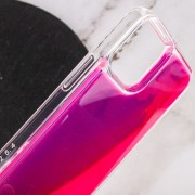 Неоновий чохол Neon Sand glow in the dark для Apple iPhone 12 Pro Max (6.7"") (фіолетовий / рожевий)