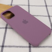 Чохол Silicone Case (AA) Для Apple iPhone 12 Pro / 12 (6.1"") (Ліловий / Lilac Pride)