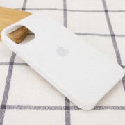 Чохол Silicone Case (AA) Для Apple iPhone 12 Pro / 12 (6.1"") (білий / White)