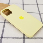 Чохол Silicone Case (AA) Для Apple iPhone 12 Pro / 12 (6.1"") (Жовтий / Mellow Yellow)