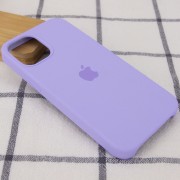 Чохол Silicone Case (AA) Для Apple iPhone 12 Pro Max (6.7"") (Бузковий / Dasheen)