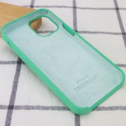 Чохол Silicone Case (AA) Для Apple iPhone 12 Pro Max (6.7"") (Зелений / Spearmint)