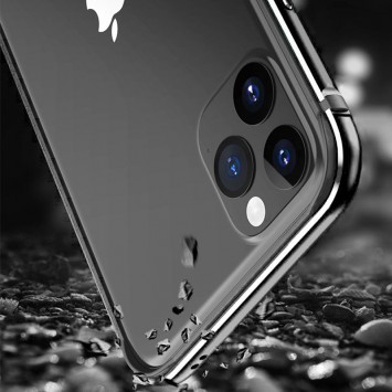 Metal + PC Бампер G-Case the Grand Series для Apple iPhone 12 Pro / 12 (6.1"") (Чорний) - Чохли для iPhone 12 - зображення 3 