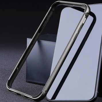 Metal + PC Бампер G-Case the Grand Series для Apple iPhone 12 Pro / 12 (6.1"") (Чорний) - Чохли для iPhone 12 - зображення 5 