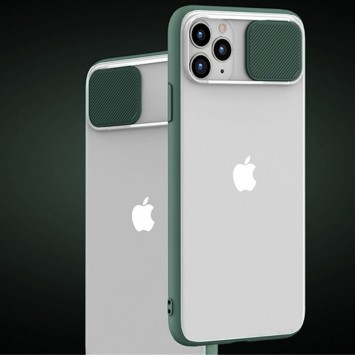 Чохол Camshield mate TPU зі шторкою для камери для Apple iPhone 12 Pro Max (6.7"") (Зелений) - Чохли для iPhone 12 Pro Max - зображення 3 