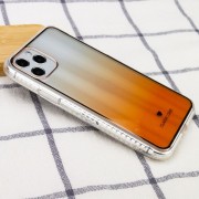 TPU + Glass чохол Aurora Classic для Apple iPhone 12 Pro / 12 (6.1"") (Помаранчевий)