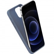 Шкіряний чохол K-Doo Noble Collection для Apple iPhone 12 Pro / 12 (6.1"") (Темно-синій)