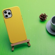 Шкіряний чохол K-Doo Noble Collection для Apple iPhone 12 Pro / 12 (6.1"") (Жовтий)