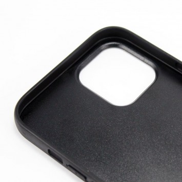 Шкіряна накладка G-Case Sheep Skin Dark Series для Apple iPhone 12 Pro / 12 (6.1"") (Чорний) - Чохли для iPhone 12 - зображення 1 