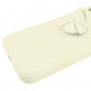 Чохол TPU Candy Ring Full Camera Для Apple iPhone 12 Pro (6.1"") (Бежевий / Antigue White)