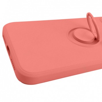 Чохол TPU Candy Ring Full Camera Для Apple iPhone 12 Pro (6.1"") (Червоний / Camellia )  - Чохли для iPhone 12 Pro - зображення 1 