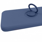 Чохол TPU Candy Ring Full Camera Для Apple iPhone 12 Pro Max (6.7"") (Сірий / Lavender Gray)