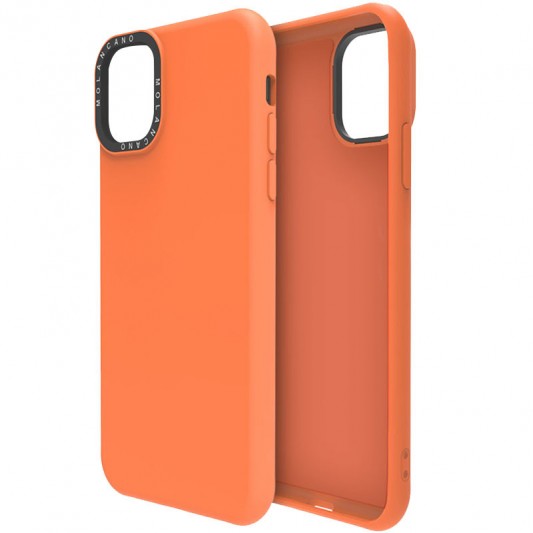 TPU чохол Molan Cano MIXXI для Apple iPhone 12 Pro Max (Помаранчевий) - зображення 1 