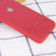 TPU + Glass чохол GLOSSY Logo (opp) для Apple iPhone XS Max (Червоний)