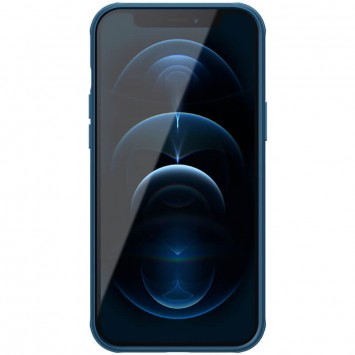 Чехол Nillkin Matte Magnetic Pro для Apple iPhone 12 Pro / 12 (6.1"") (Синий / Blue) - Чехлы для iPhone 12 - изображение 1