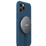 Чохол Nillkin Matte Magnetic Pro для Apple iPhone 12 Pro / 12 (6.1") (синій / Blue)