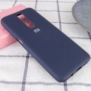 Чохол для Xiaomi Redmi K30 / Poco X2 - Silicone Cover Full Protective (AA) (Синій / Dark Blue)