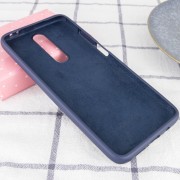Чехол для Xiaomi Redmi K30 / Poco X2 - Silicone Cover Full Protective (AA) (Синий / Dark Blue)