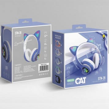 Bluetooth навушники Tucci STN - 28 (Синій) - Bluetooth наушники - зображення 2 
