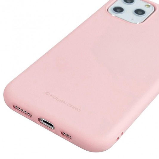 TPU чохол для Apple iPhone 11 Pro Max (6.5") Molan Cano Smooth (Рожевий) - зображення 1 