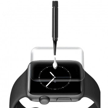 Защитное 3D стекло для Apple watch (40mm) - Mocolo с УФ лампой - Защитные стекла и пленки для Apple Watch - изображение 2