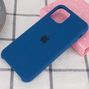 Чохол Silicone Case (AA) для iPhone 11 Pro (Синій / Blue Cobalt)