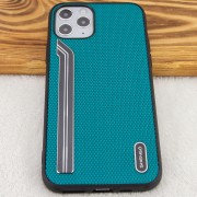 TPU чохол SHENGO Textile series для iPhone 11 Pro (Зелений)