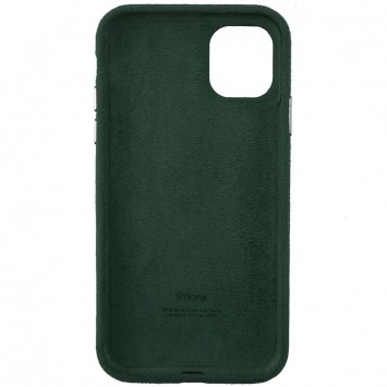 Чохол для iPhone 12 / 12 Pro ALCANTARA Case Full (Зелений) - Чохли для iPhone 12 - зображення 1 