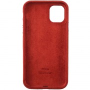 Чохол для iPhone 12 Pro Max ALCANTARA Case Full (Червоний)