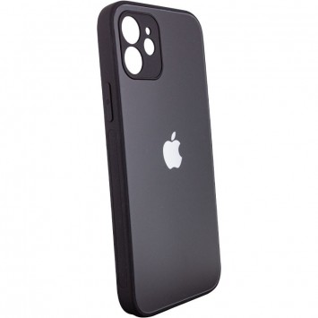 TPU + Glass чохол Matte Candy Full camera для iPhone 12 mini (чорний) - Чохли для iPhone 12 mini - зображення 1 