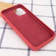 Чохол для Apple iPhone 13 mini Silicone Case Full Protective (AA) (Червоний / Camellia)