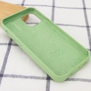 Чехол для Apple iPhone 13 mini Silicone Case Full Protective (AA) (Мятный / Mint)