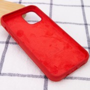 Чохол для Apple iPhone 13 Pro Silicone Case Full Protective (AA) (Червоний / Dark Red)