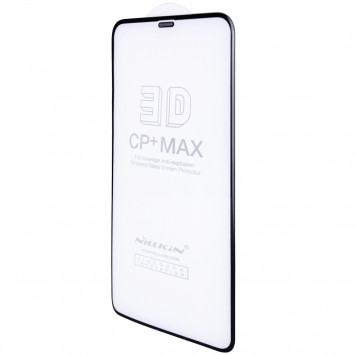 Захисне скло Nillkin (CP + max 3D) для iPhone 11 Pro / X / XS (Чорний) - Захисні стекла та плівки для iPhone X - зображення 1 
