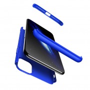 Пластикова накладка GKK LikGus 360 градусів (opp) для Apple iPhone 12 (6.1 "") (Синій)