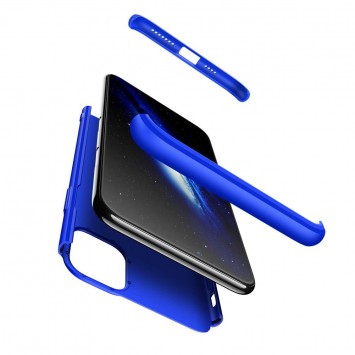 Пластикова накладка GKK LikGus 360 градусів (opp) для Apple iPhone 12 (6.1 "") (Синій) - Чохли для iPhone 12 Pro - зображення 1 
