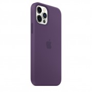 Чохол Silicone Case Full Protective (AA) для Apple iPhone 12 Pro Max (Фіолетовий / Amethyst)
