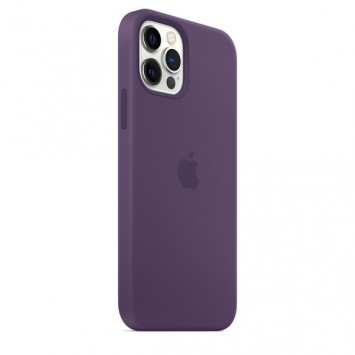 Чохол Silicone Case Full Protective (AA) для Apple iPhone 12 Pro Max (Фіолетовий / Amethyst) - Чохли для iPhone 12 Pro Max - зображення 1 