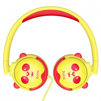 Навушники Hoco W31 Childrens (Жовто-червоний) - Провідні навушники - зображення 2 