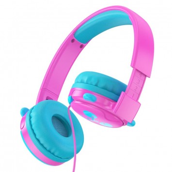 Навушники Hoco W31 Childrens (Рожево-блакитний) - Провідні навушники - зображення 1 