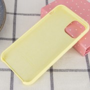 Чохол Silicone Case (AA) для Apple iPhone 11 (Жовтий / Mellow Yellow)