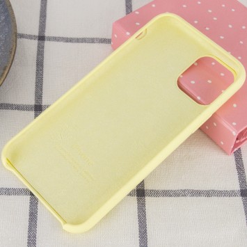 Чохол Silicone Case (AA) для Apple iPhone 11 (Жовтий / Mellow Yellow) - Чохли для iPhone 11 - зображення 2 