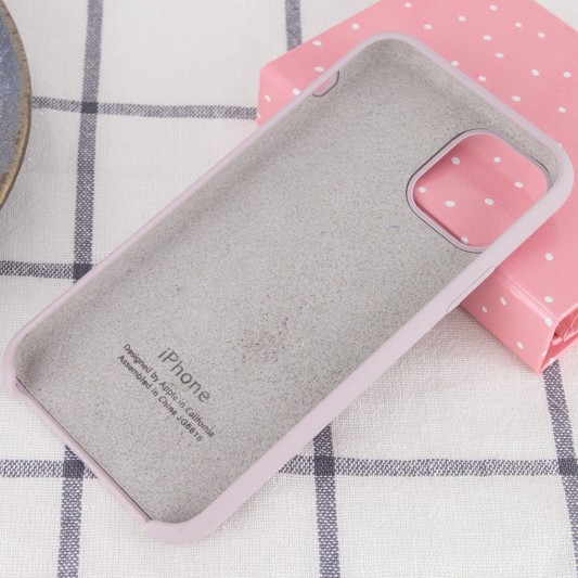 Чохол Silicone Case (AA) для Apple iPhone 11 (Сірий / Lavender) - зображення 2 