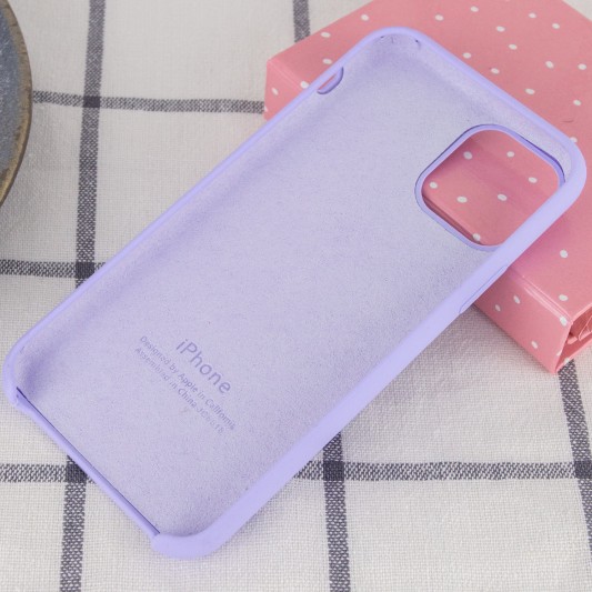 Чохол Silicone Case (AA) для Apple iPhone 11 (Бузковий / Dasheen) - зображення 2 