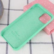 Чохол Silicone Case (AA) для Apple iPhone 11 (Зелений / Spearmint)