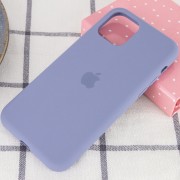Чохол Silicone Case Full Protective (AA) для Apple iPhone 11 (Сірий / Lavender Gray)