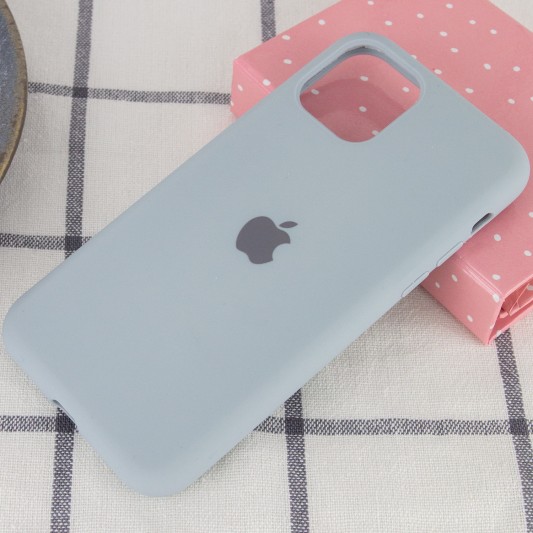 Чохол Silicone Case Full Protective (AA) для Apple iPhone 11 (Сірий / Stone) - зображення 1 